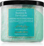 Bath & Body Works Bamboo & Eucalyptus - Ароматическая свеча, 411 г — фото 1