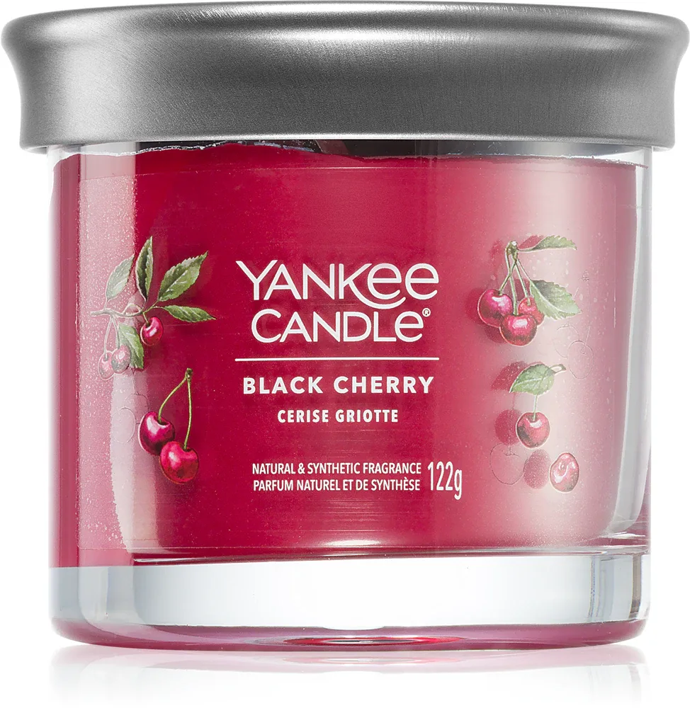 Yankee Candle Black Cherry - Ароматическая свеча Signature Signature, 122 г