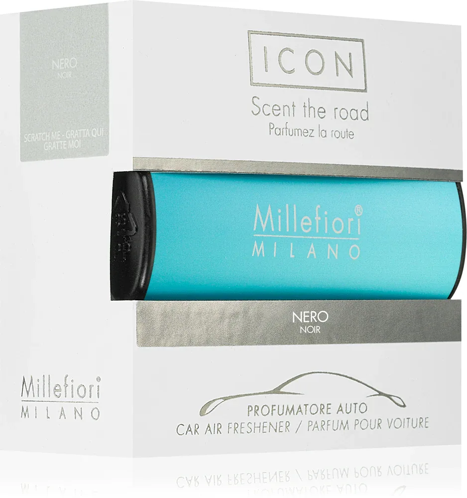 Millefiori Icon Nero - запах для машины, 1 шт