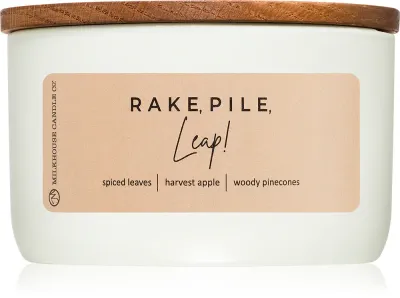 Milkhouse Candle Co. Statement Rake, Pile, Leap! - Ароматическая свеча, 283 г