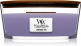 Woodwick Lavender Spa - Ароматическая свеча с деревянным фитилем (hearthwick) с деревянным фитилем (hearthwick), 453 г — фото 1