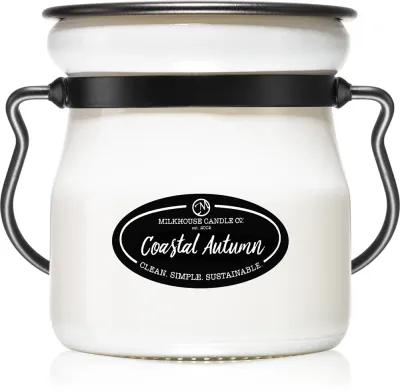 Milkhouse Candle Co. Creamery Coastal Autumn - Ароматическая свеча Cream Jar Cream Jar, 142 г