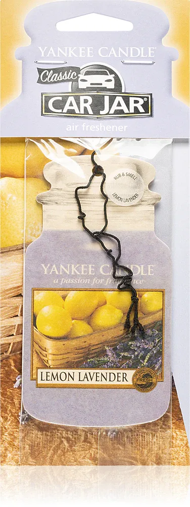 Yankee Candle Lemon Lavender - автомобильный ароматизатор, 1 шт
