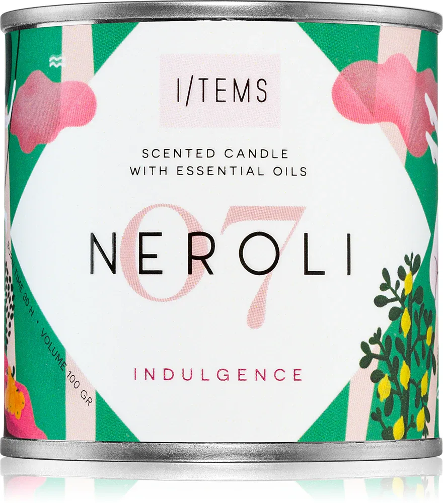 I/TEMS Artist Collection 07 / Neroli - Ароматическая свеча, 100 г