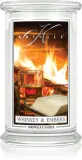 Kringle Candle Whiskey & Embers - Ароматическая свеча, 623 г — фото 1