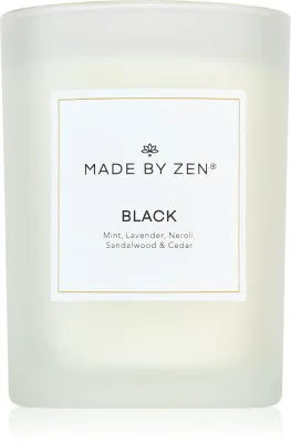 MADE BY ZEN Black - Ароматическая свеча, 250 г