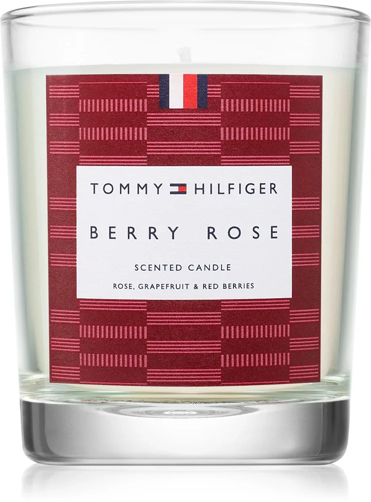 Tommy Hilfiger Home Collection Berry Rose - Ароматическая свеча, 180 г