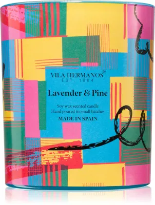 Vila Hermanos 70ths Year Lavender & Pine - Ароматическая свеча, 200 г