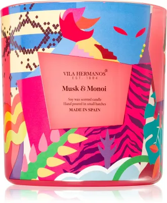 Vila Hermanos 70ths Year Musk & Monoi - Ароматическая свеча, 500 г