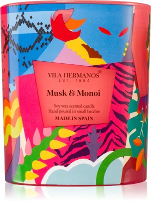 Vila Hermanos 70ths Year Musk & Monoi - Ароматическая свеча, 200 г