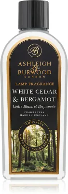 Ashleigh & Burwood London Lamp Fragrance White Cedar & Bergamot - Наполнитель для каталитической лампы Ashleigh Burwood London Lamp Fragrance White Cedar Bergamot древесный, свежий, сменный, 500 мл, 500 мл