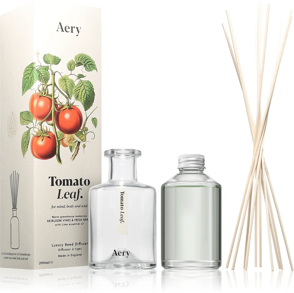 Aery Tomato Leaf - Душевой гель с ароматизатором и наполнителем, 200 мл