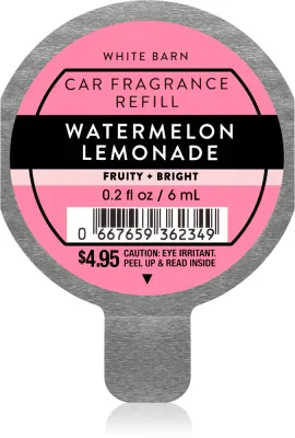 Bath & Body Works Watermelon Lemonade - Запах для автомобиля наполнение, 6 мл