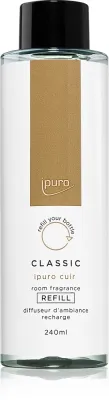 Сменный наполнитель для ароматического диффузора ipuro Classic Cuir с согревающим ароматом, с палочками, 240 мл