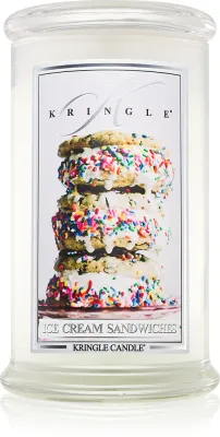 Kringle Candle Ice Cream Sandwiches - Ароматическая свеча, 624 г