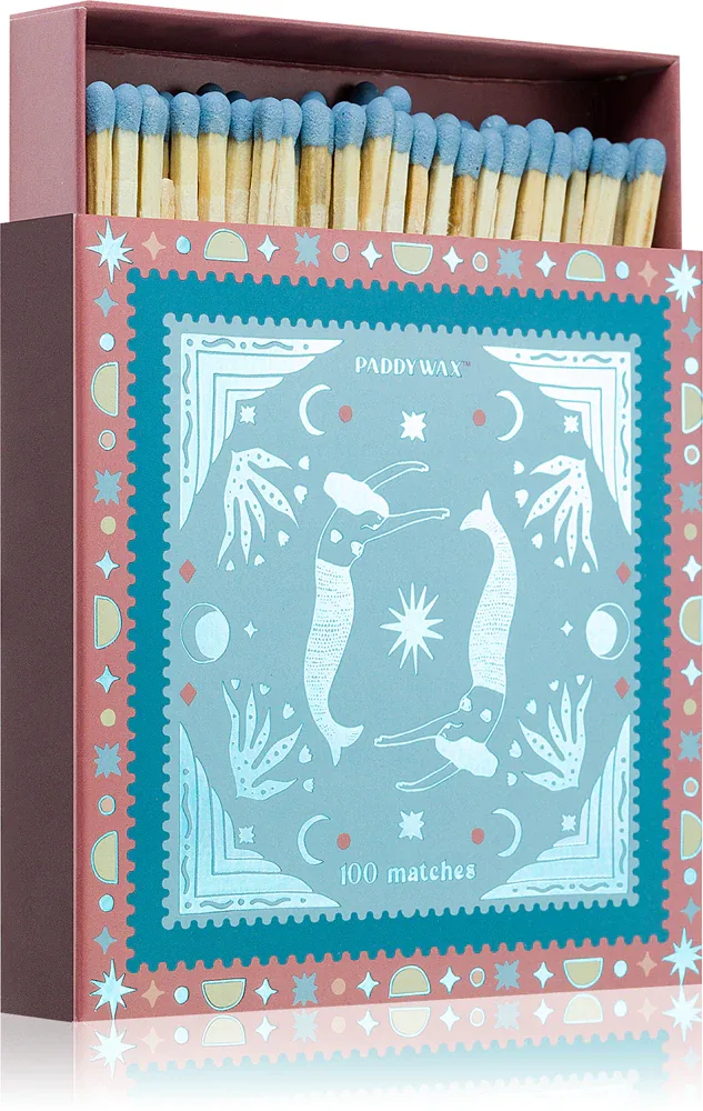Спички для дома Paddywax Jumbo Boxed Mermaids в фирменной коробке, 1 шт