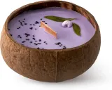 Свеча ароматическая Tropicandle Blueberry Vanilla фруктовая, дизайнерская, 350 мл с деревянным фитилем — фото 1