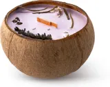 Свеча ароматическая Tropicandle Lavender травяная, чистое горение, 350 мл с деревянным фитилем — фото 1