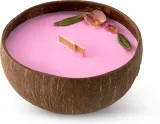 Свеча ароматическая Tropicandle Roses цветочная, дизайнерская, 350 мл с деревянным фитилем — фото 1