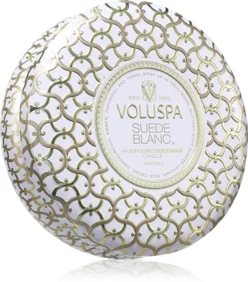 VOLUSPA Maison Blanc Suede Blanc - Ароматическая свеча, 340 мл