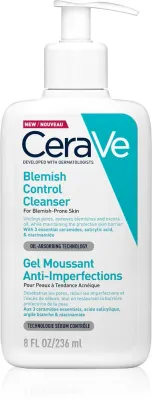CeraVe Cleansers Blemish Control Cleanser - Очищающий гель против несовершенств кожи с акне