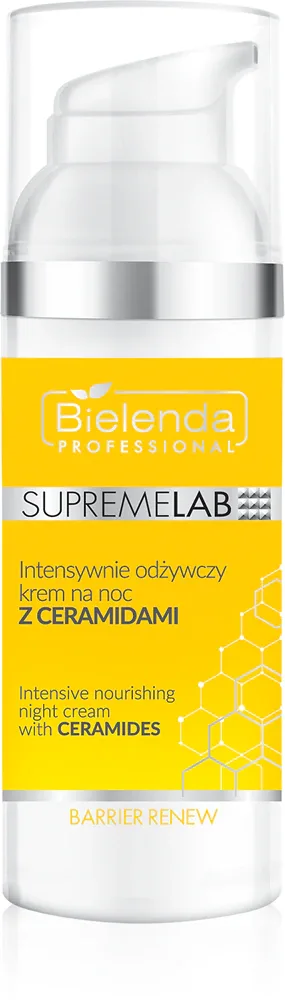 Bielenda Professional Supremelab Barrier Renew - Интенсивный питательный ночной крем с керамидами, 50 мл
