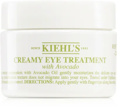 Kiehl's Avocado Creamy Eye Treatment - Уход за кожей вокруг глаз с интенсивным увлажнением с авокадо, 28 мл