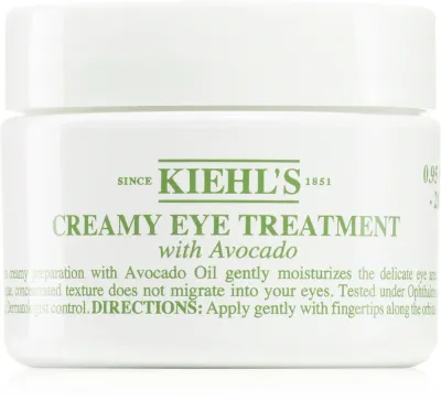 Kiehl's Avocado Creamy Eye Treatment - Уход за кожей вокруг глаз с интенсивным увлажнением с авокадо, 14 мл