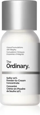 The Ordinary Sulfur 10% Powder-to-Cream Concentrate - Антивоспалительный уход за проблемной кожей, 5 г