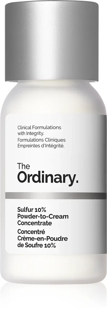 The Ordinary Sulfur 10% Powder-to-Cream Concentrate - Антивоспалительный уход за проблемной кожей, 5 г