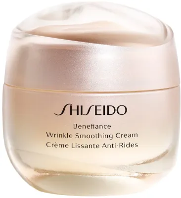 Shiseido Benefiance Wrinkle Smoothing Cream - Крем против морщин на день и ночь для всех типов кожи