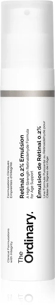 The Ordinary Retinal 0.2% Emulsion Serum - Сыворотка против морщин с ретинолом, 15 мл