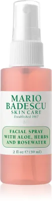 Mario Badescu Facial Spray with Aloe, Herbs and Rosewater - Тонизирующий спрей для лица для осветления и увлажнения, 59 мл