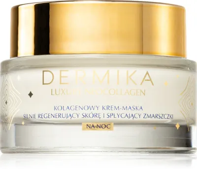 Dermika Luxury Neocollagen - Регенерирующая ночная крем-маска с коллагеном, 50 мл