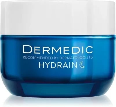 Dermedic Hydrain3 Hialuro - Омолаживающий ночной крем против морщин, 50 мл