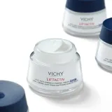 Vichy Liftactiv H.A. Anti-Wrinkle Firming Night Cream - Укрепляющий антивозрастной ночной лифтинг-крем, 50 мл — фото 6