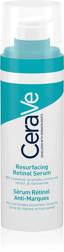 CeraVe Resurfacing Retinol Serum - Сыворотка с ретинолом для регенерации кожи, 30 мл