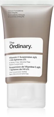 The Ordinary Vitamin C Suspension 23% + HA Spheres 2% - Сыворотка осветляющая с витамином C, 30 мл