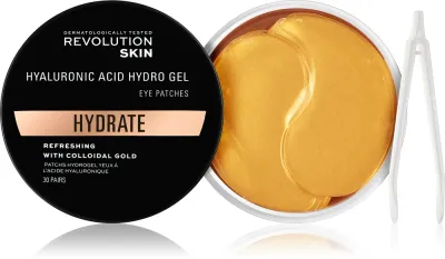 Revolution Skincare Gold Hydrogel - Гидрогелевая маска вокруг глаз с золотом, 60 шт
