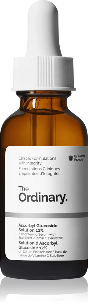 The Ordinary Ascorbyl Glucoside Solution 12% - Сыворотка осветляющая с витамином C, 30 мл