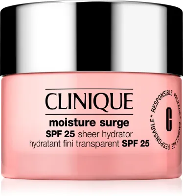Clinique Moisture Surge SPF 25 Sheer Hydrator - Увлажняющий и питательный дневной крем с SPF 25