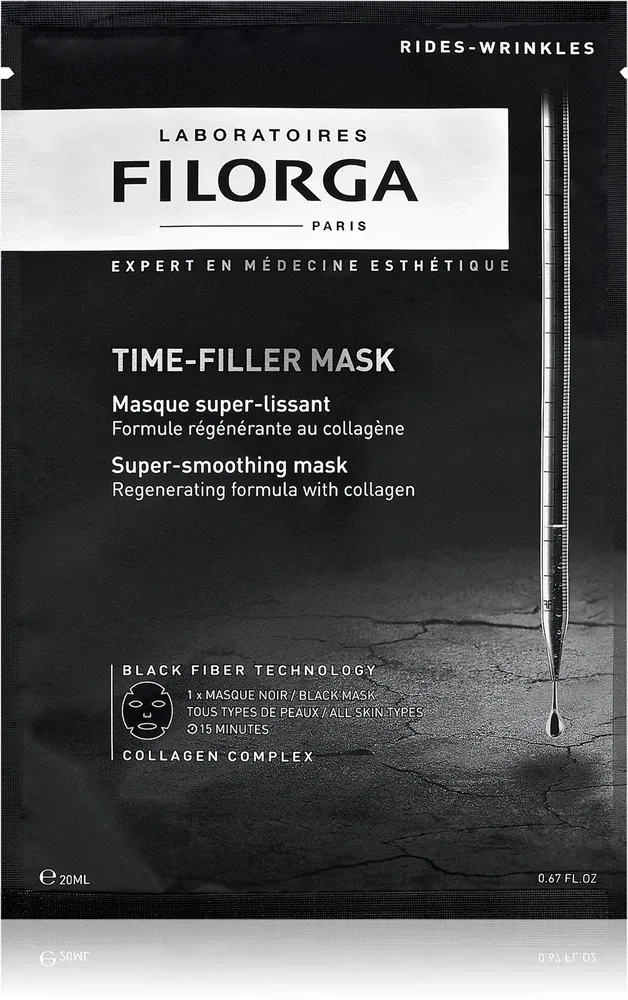 FILORGA TIME-FILLER MASK - Маска для лица с коллагеном, разглаживающая, 20 мл