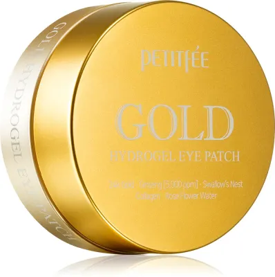 Petitfee Gold - Гидрогелевая маска вокруг глаз с 24-каратным золотом, 60 шт