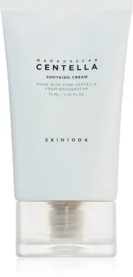 SKIN1004 Madagascar Centella Soothing Cream - Богатый крем питательно-успокаивающий, восстанавливающий и омолаживающий кожу, 75 мл