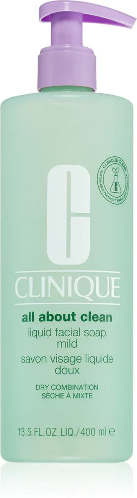 Clinique Liquid Facial Soap Mild - Мыло в жидкой форме для сухой и комбинированной кожи