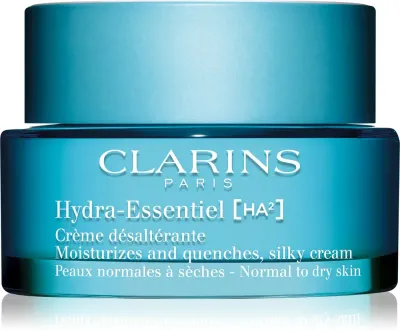 Clarins Hydra-Essentiel [HA²] Silky Cream - Увлажняющий и упругляющий дневной крем с гиалуроновой кислотой, 50 мл