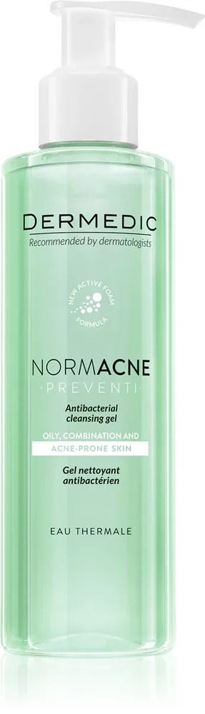 Dermedic Normacne Preventi - Антибактериальный гель для очищения кожи, 200 мл