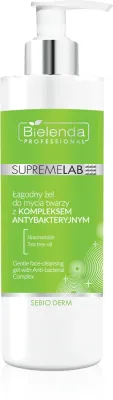 Bielenda Professional Supremelab Sebio Derm - Нежный гель для умывания с антибактериальным комплексом Antibacterial Complex, 190 г
