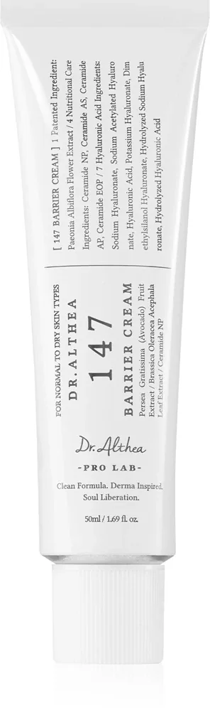 Dr. Althea 147 Barrier Cream - Питательный крем для укрепления кожного барьера, 50 мл