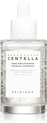 SKIN1004 Madagascar Centella Tone Brightening Capsule Ampoule - Сыворотка увлажняющая для осветления и смягчения кожи, 50 мл